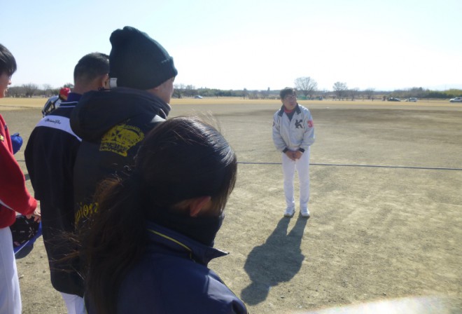 熊谷イーグルス 宮崎代表からもご挨拶を頂きました。
