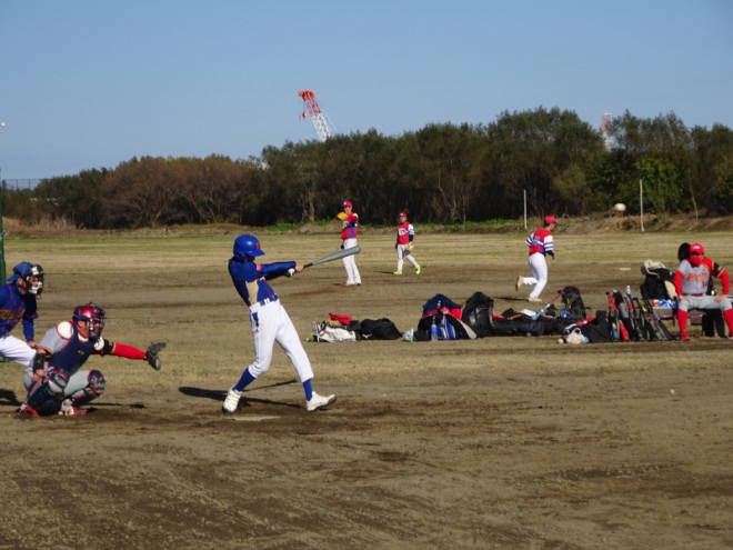 パラスポーツを経て、チームに戻ってきた笠松の挨拶代わりの強打