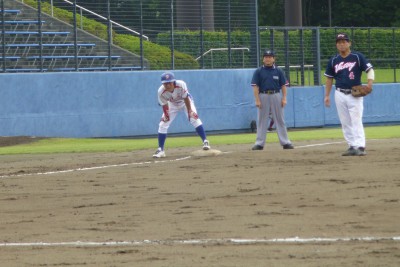 4点目の右前タイムリー。今季は特に勝負強いバッティングの日暮