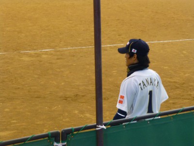 開幕投手はエースの証明。前回大会の香野に続いて、今大会は田中が務める。